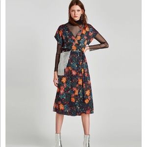 Zara silky dress